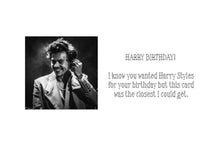 Load image into Gallery viewer, H Styles Golden Birthday Card