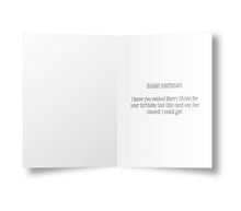 Load image into Gallery viewer, H Styles Secret Show Birthday Card